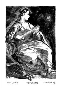 Stampe d’arte: il bulino - TERSICORE