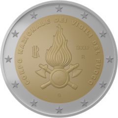 2 euro Vigili del Fuoco