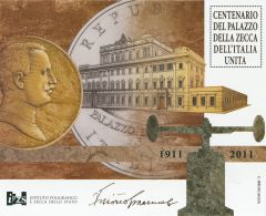 FOGLIETTO ERINNOFILO CENTENARIO PALAZZO ZECCA