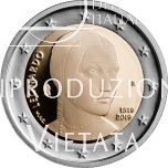 2 euro 500° Anniversario della morte di Leonardo da Vinci
