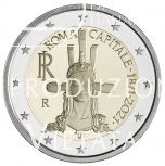 2 euro 150° Anniversario dell'Istituzione di Roma Capitale d’Italia - in rotolino
