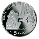5 euro Recanati - Marche Serie Italia delle Arti