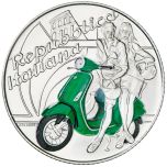 5 euro  Vespa - Serie Eccellenze Italiane VERDE