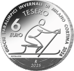 6 Euro silver Paralympic Winter Games of Milano Cortina 2026 – Para cross-country skiing, Tesero