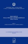 CONFERENZA DI LONDRA E UEO (1954-1955)