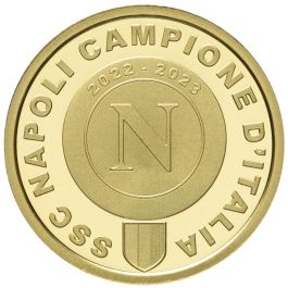 Écusson En Bois SSC Napoli - Champion D'Italie 2022/2023 - Cadeau Fan Tifosi - Neuf