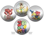 TRITTICO 5 euro Serie Fumetti  - Jacovitti