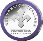5 Euro 100 Anni ACF Fiorentina - Argento