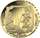 10 euro Serie Fontane d&rsquo;Italia - Fontana del Nettuno &ndash; Bologna - Oro 900