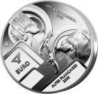 4 euro Olimpiadi invernali Milano Cortina 2026 &ndash; Handover &ndash; 1 oz Argento 999