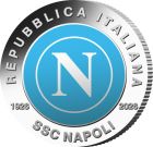 5 euro 100 anni dalla fondazione del SSC Napoli - Argento