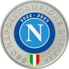 Medaglia Celebrativa Napoli Campione d'Italia 2022/2023, in argento