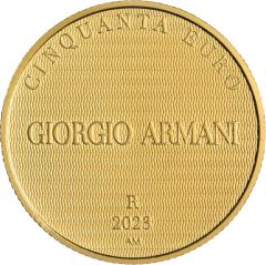 50 euro Eccellenze italiane: Giorgio Armani 