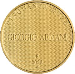 50 euro Eccellenze italiane: Giorgio Armani 