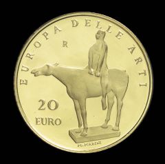 20 euro Serie Europa delle Arti - Italia - Marino Marini