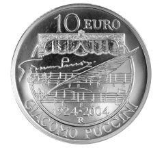 DITTICO 5 euro 100° Anniversario della prima rappresentazione lirica di Madama Butterfly e 10 euro 80° Anniversario della scomparsa di Giacomo Puccini