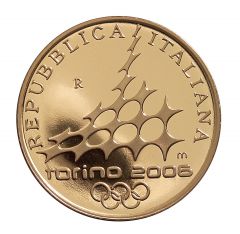 Serie XX Olimpiadi Invernali Torino 2006 20 euro Palazzo di Stupinigi