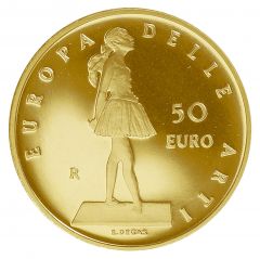 50 euro Serie Europa delle Arti Francia - Edgar Degas