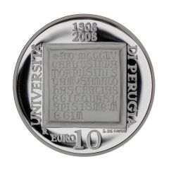 10 euro 700th Anniversary of the foundation of the University of Perugia