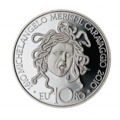 10 euro 400° Anniversario della scomparsa di Caravaggio