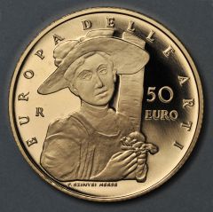 50 euro Ungheria - Merse Serie Europa delle Arti