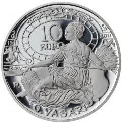10 euro 500° Anniversario della nascita di Giorgio Vasari