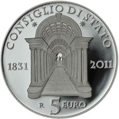 5 euro 180° Anniversario del Consiglio di Stato