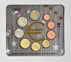 Annual set 9 pieces 10th Anniversary of the Euro