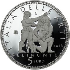 5 euro Selinunte - Sicilia Serie Italia delle Arti