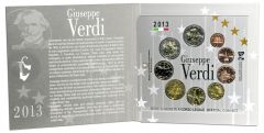 Serie annuale 9 pezzi 200° Anniversario della nascita di Giuseppe Verdi (1813 - 2013)