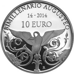 10 euro Bimillenario della scomparsa di Augusto (14 - 2014)