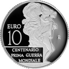 10 euro Centenario della I Guerra Mondiale (1915 - 2015)
