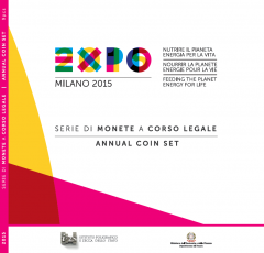 Annual set 9 pieces EXPO Milano 2015
