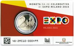 2 euro EXPO Milano 2015