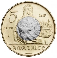 5 euro Tesori Artistici di Amatrice