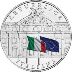 5 euro 150° Anniversario della Ragioneria dello Stato