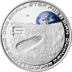 5 euro 50th Anniversary of Moon Landing