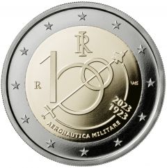 2 euro Cento anni dell'Aeronautica Militare - proof