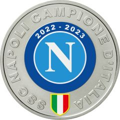 Medal celebrating Napoli Champion of Italy 2022/2023, silver