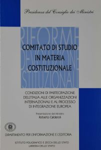 COMITATO DI STUDIO IN MATERIA COSTITUZIONALE
