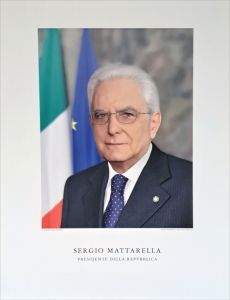 Ritratto del Capo dello Stato Sergio Mattarella