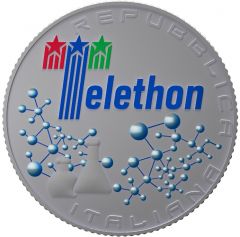 5 euro 30° Anniversario della Fondazione Telethon