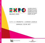 Annual set 9 pieces EXPO Milano 2015