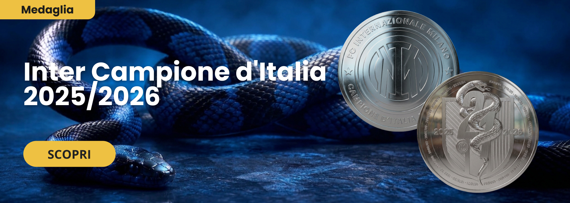 Medaglia: Inter Campione d'Italia 2025/2026