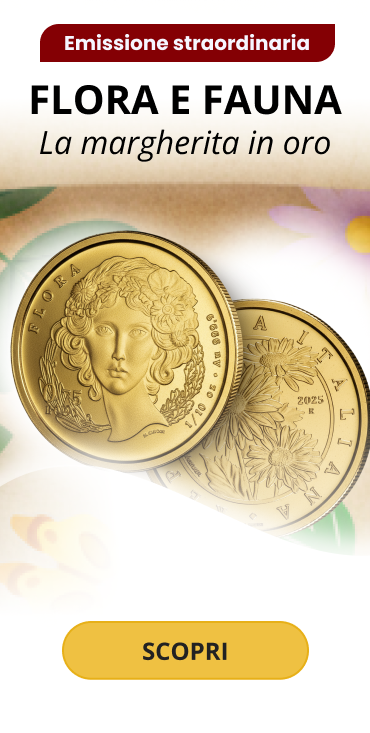 Serie Flora e Fauna: la Margherita si veste d'oro