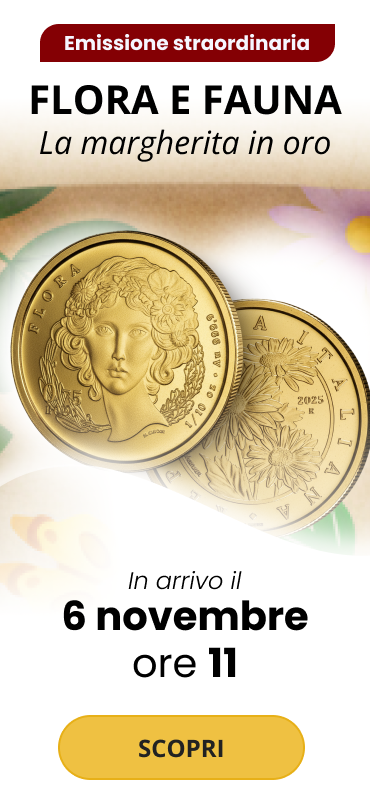 Serie Flora e Fauna: la Margherita si veste d'oro