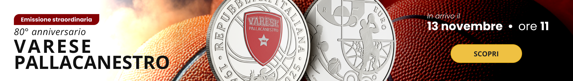 80 anni pallacanestro Varese