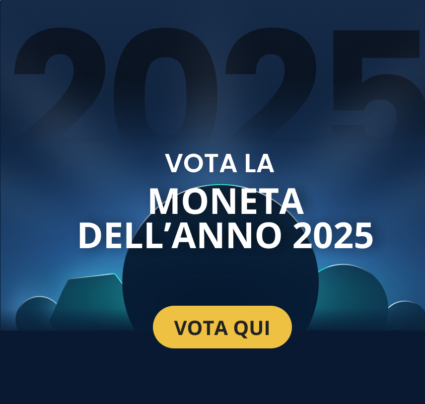 vota la moneta dell'anno 2025